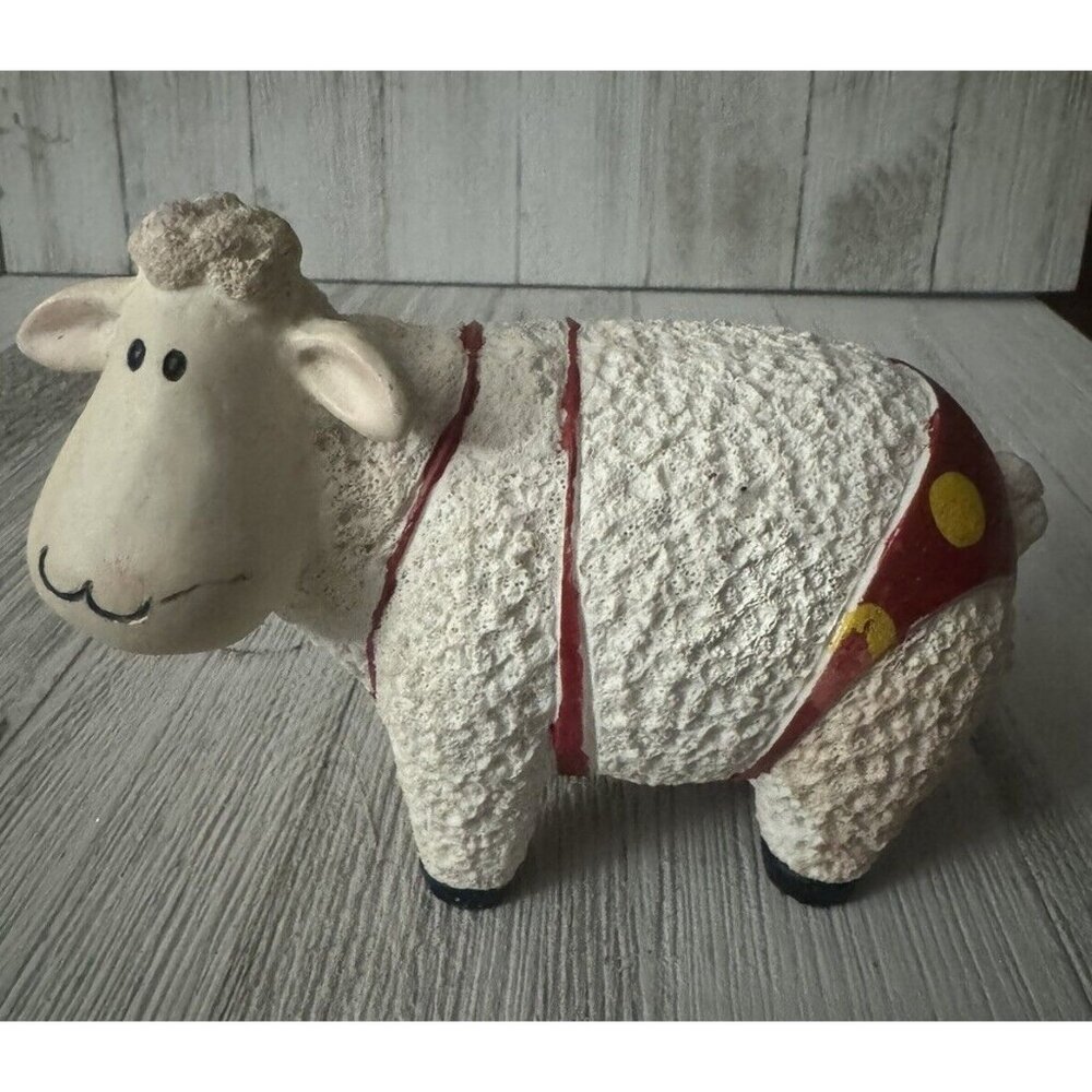 Vntg Cobble Creek Dress Up Sheep Figurine Only Replacement. No Other Outfits